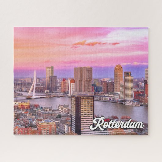 Rotterdam, Nederland Legpuzzel (Horizontaal)