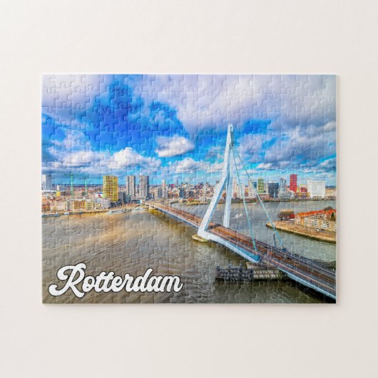 Rotterdam, Nederland Legpuzzel (Horizontaal)