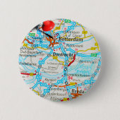 Rotterdam, Nederland Ronde Button 5,7 Cm (Voorkant)