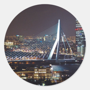 Rotterdam, Nederland Ronde Sticker