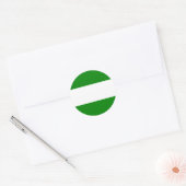 Rotterdam, Nederland Ronde Sticker (Envelop)