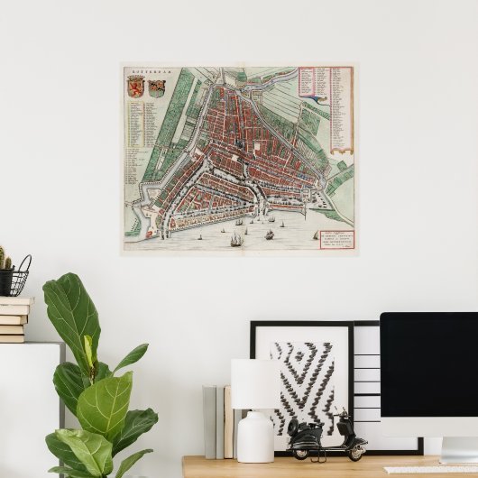 Rotterdam Poster (Thuiskantoor)