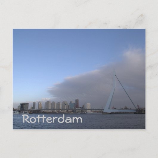 Rotterdam skyline briefkaart (Voorkant)
