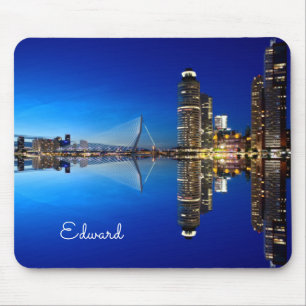 Rotterdam Skyline Cityscape Muismat
