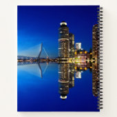Rotterdam Skyline Cityscape Notitieboek (Achterkant)