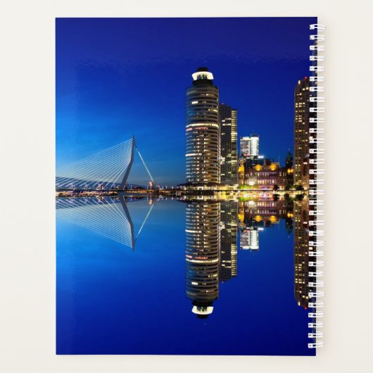 Rotterdam Skyline Cityscape Planner (Achterkant)