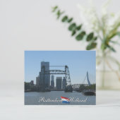 Rotterdam Skyline Holland Briefkaart (Staand voorkant)