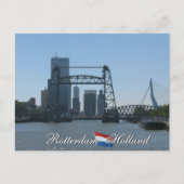 Rotterdam Skyline Holland Briefkaart (Voorkant)