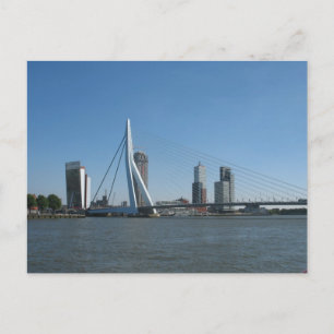 Rotterdam Skyline River Photo Briefkaart