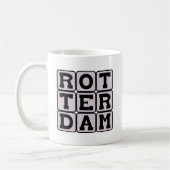 Rotterdam, stad Nederland Koffiemok (Links)