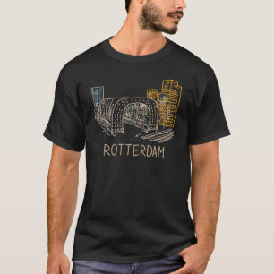 Rotterdam Stad Nederland souvenir voor mannen vrou T-shirt
