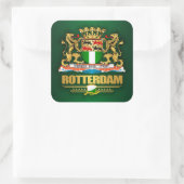 Rotterdam Vierkante Sticker (Tas)