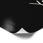 Rotterdamse stad Nederland Skyline Nederlandse Vin Perfect Poster (Hoek)