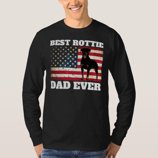 Rottie Dad T-shirt (Voorkant)
