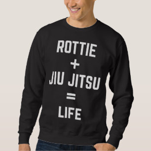 Rottie + Jiu Jitsu = Life Cool Rottweiler Bjj Trui