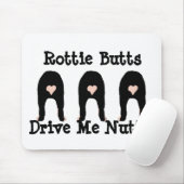 Rottie-knoppen Muismat (Met muis)