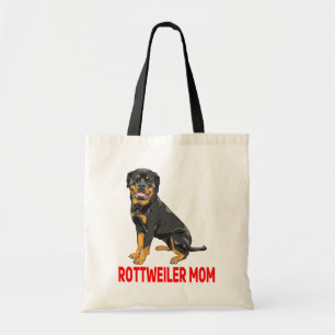 Rottie mam Puppy Dog Gift Cute Rottweiler Canvas t Tote Bag