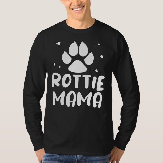 Rottie Mam Rottweiler Lover 14 T-shirt (Voorkant)