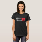Rottie Mam - Rottweiler Lover Rott Dog Owner Rotti T-shirt (Voorkant volledig)