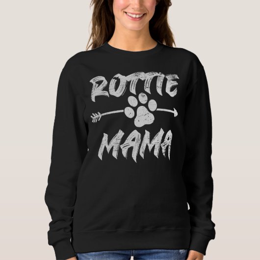 Rottie Mama Rottweiler Pullover Hoodie 5 (Voorkant)