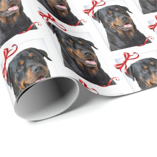 Rottie-papier Cadeaupapier (Rol Hoek)
