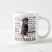 Rottie Traits Jumbo Mok (Rechts)