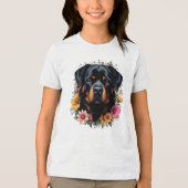 Rottie Tri-Blend Shirt (Voorkant)