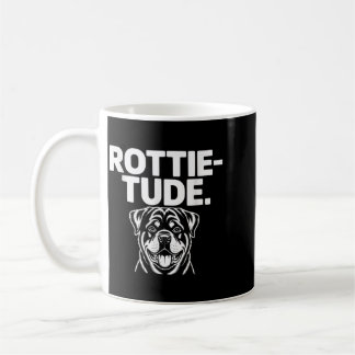 Rottie-Tude Grappige Rottweiler Hond Moeder Vader Koffiemok