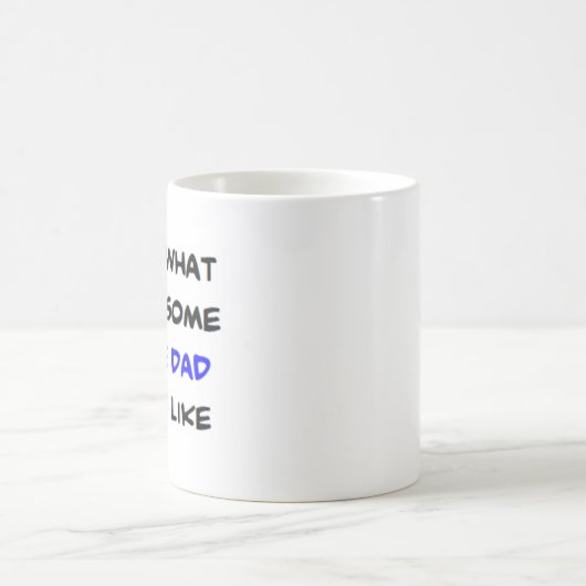 rottie vader, geweldige koffiemok (Center)