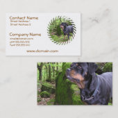 Rottie Visitekaartjes (Voorkant / Achterkant)