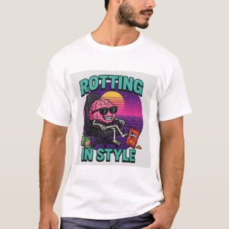 Rotting in stijl T-shirt