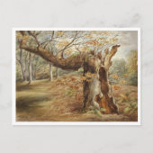 Rotting Tree beroemd gemaakt door Elizabeth Murray Briefkaart (Voorkant)