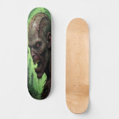 Rotting Zombie Face - Horror Persoonlijk Skateboard (Voorkant)