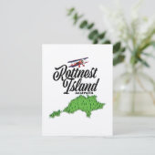 Rottnest Island Australia-kaart (Staand voorkant)