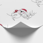 ROTTO ROXIE'S CHRISTMAS WRAPPING PAPIER (Hoek)