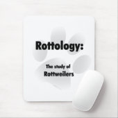 Rottologie; Studie van Rottweilers, Rottweiler, Ro Muismat (Met muis)