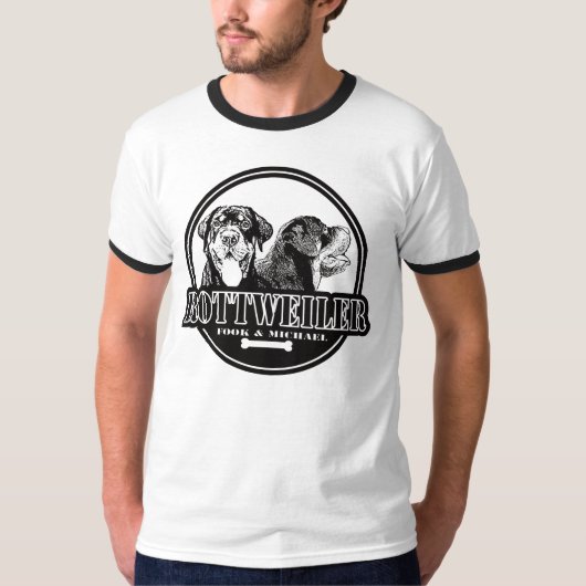 rottweiler3 t-shirt (Voorkant)