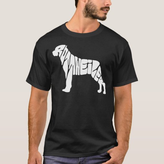 Rottweiler 14 t-shirt (Voorkant)