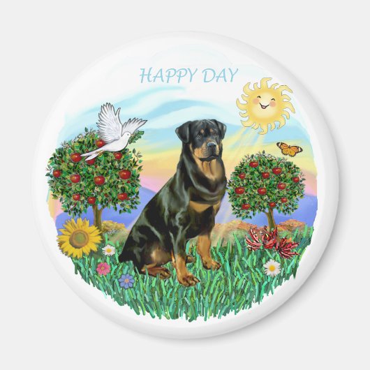 Rottweiler (#1) magneet (Voorkant)