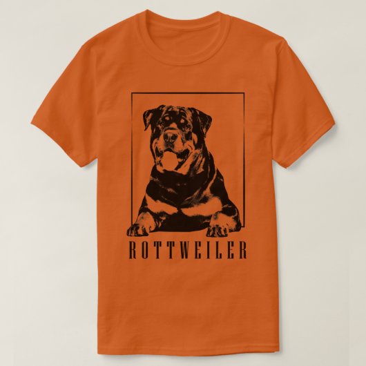 Rottweiler 2 t-shirt (Design voorkant)
