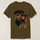 Rottweiler 6 t-shirt (Design voorkant)