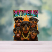 Rottweiler Acryl Bord (Neutraal)