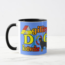 Rottweiler Agility-cadeaus Mok