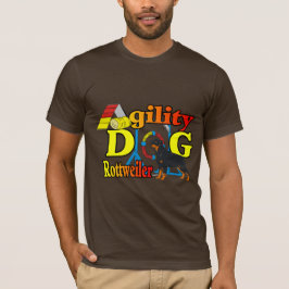Rottweiler Agility-cadeaus T-shirt