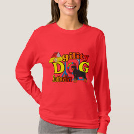 Rottweiler Agility Cadeaus T-shirt