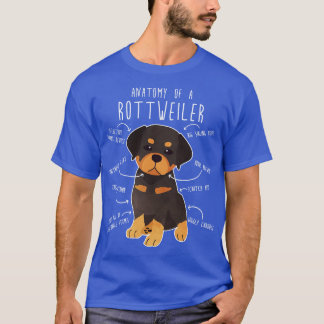 Rottweiler Anatomie 1 T-shirt