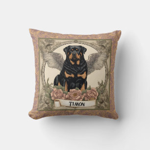 Rottweiler Angel Art Tribute Kussen