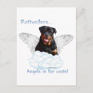 Rottweiler Angel Briefkaart