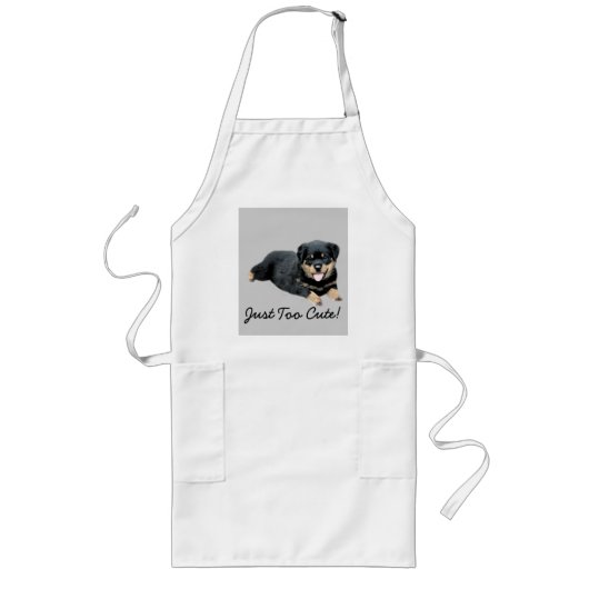Rottweiler Apron Lang Schort (Voorkant)