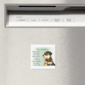 Rottweiler Art-cadeaus Magneet (Insitu (Vaatwasser))
